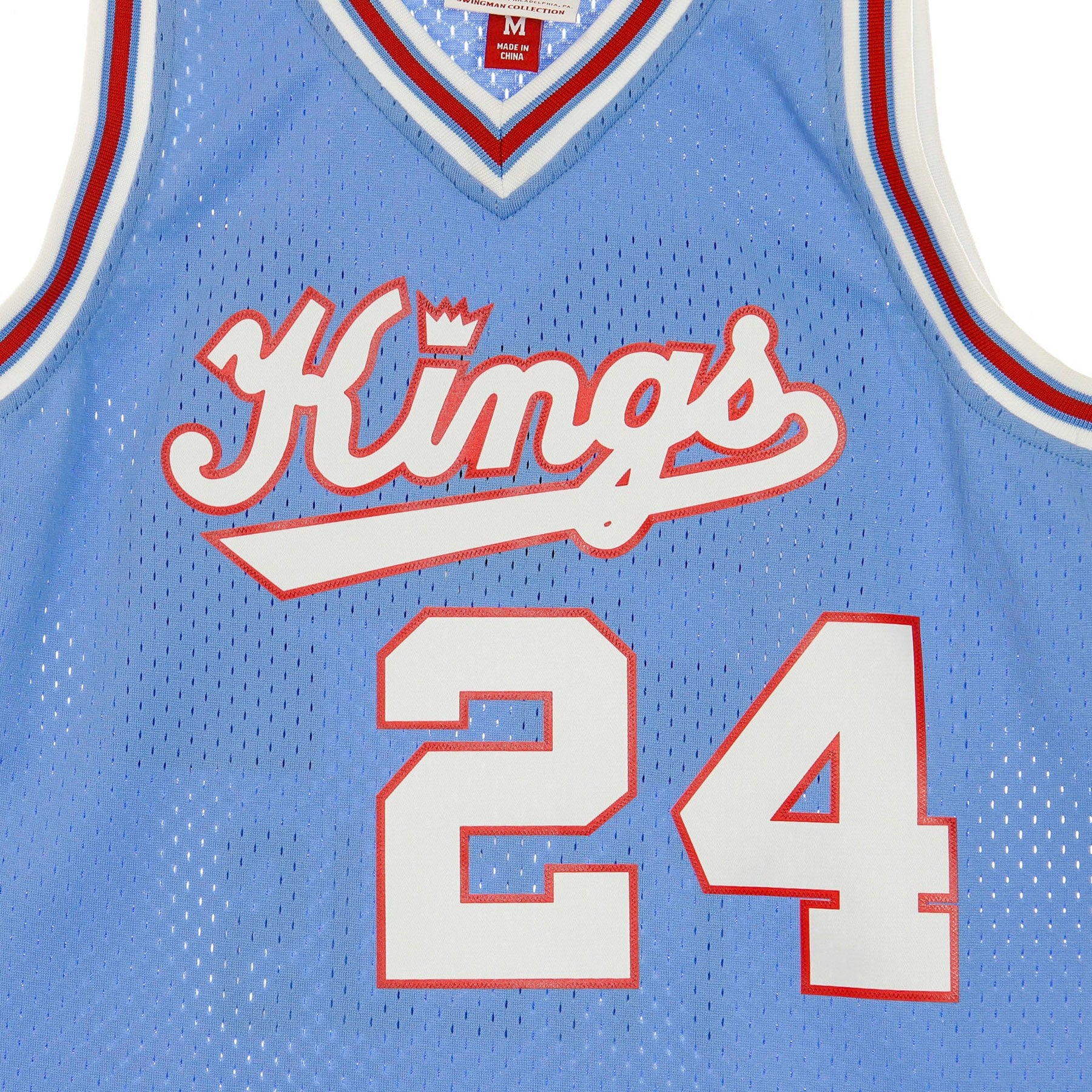 Canotta Basket Uomo Nba Swingman Jersey Hardwood Classics No.24 Reggie Theus 1985-86 Sackin Road Original Team Colors