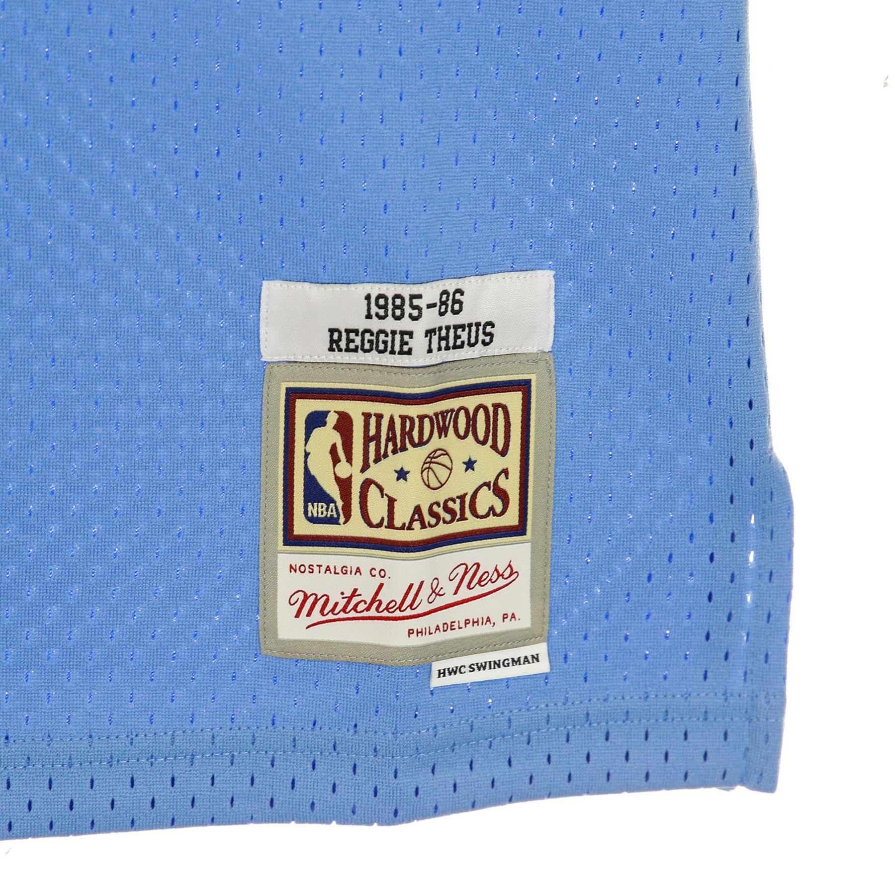 Canotta Basket Uomo Nba Swingman Jersey Hardwood Classics No.24 Reggie Theus 1985-86 Sackin Road Original Team Colors