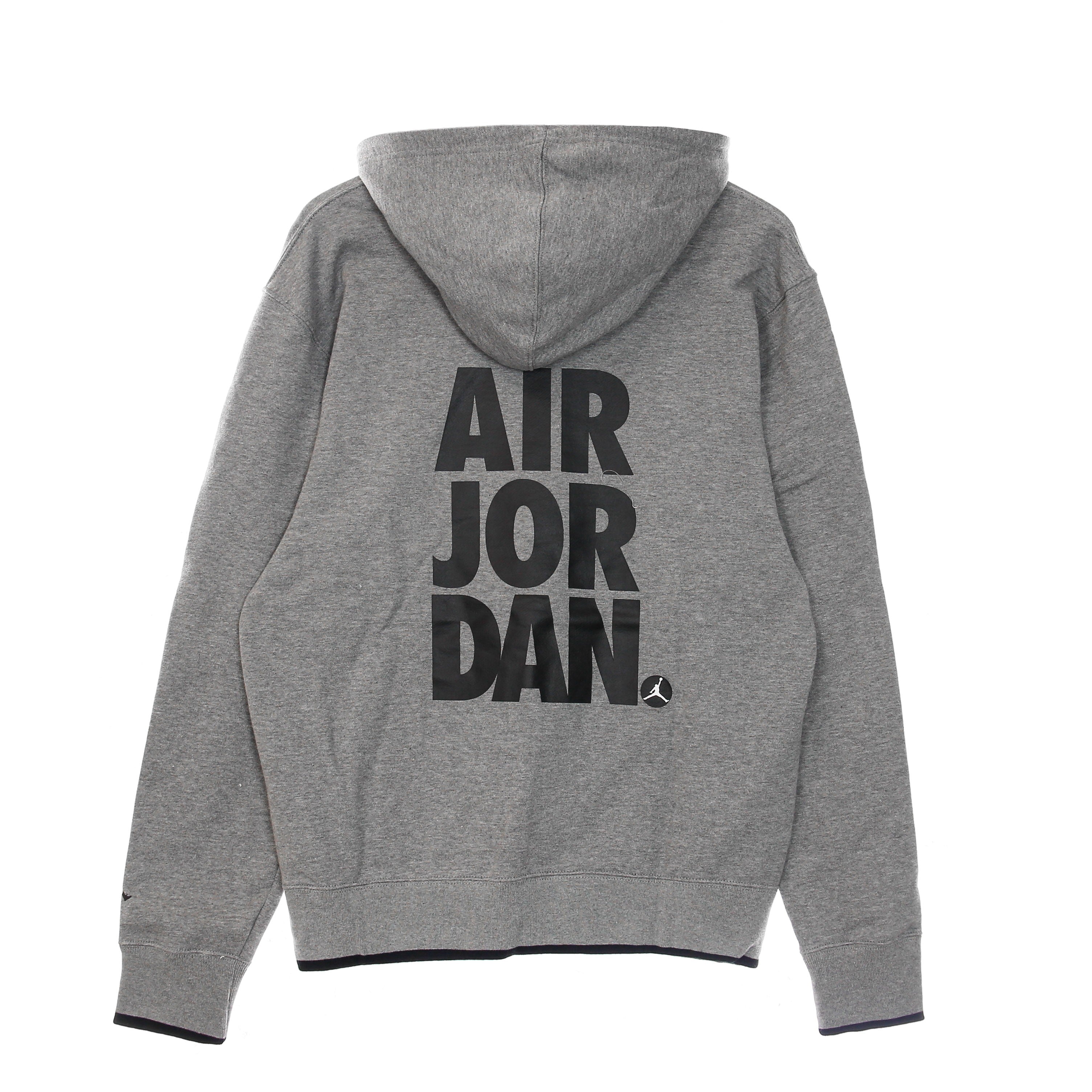 Jordan, Felpa Leggera Cappuccio Uomo Jumpman Fleece Hoodie, 