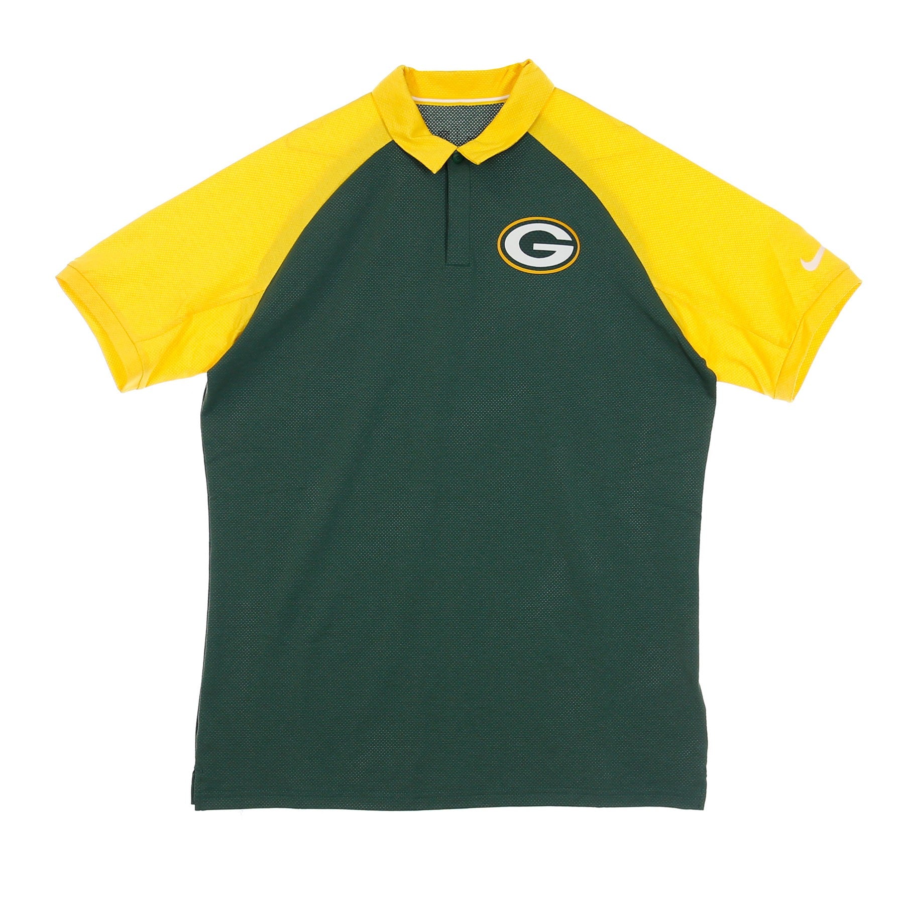 Nike Nfl, Polo Manica Corta Uomo Nfl Logo Raglan Polo Grepac, Original Team Colors