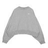 Nike, Felpa Girocollo Corta Donna Sportswear Crew Trend, Dk Grey Heather/white