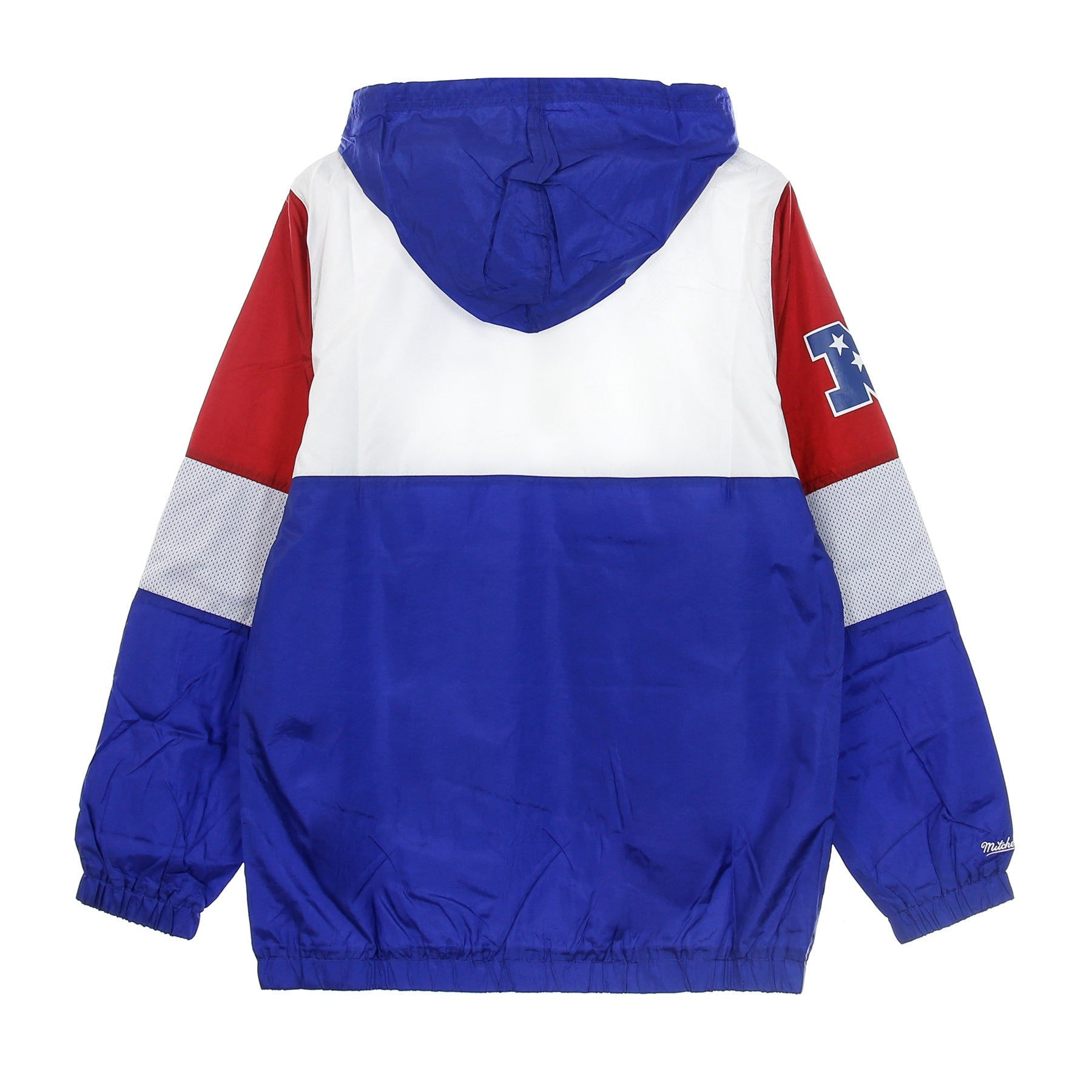 Mitchell & Ness, Giacca A Vento Infilabile Uomo Nfl Surprise Win Windbreaker Neygia, 