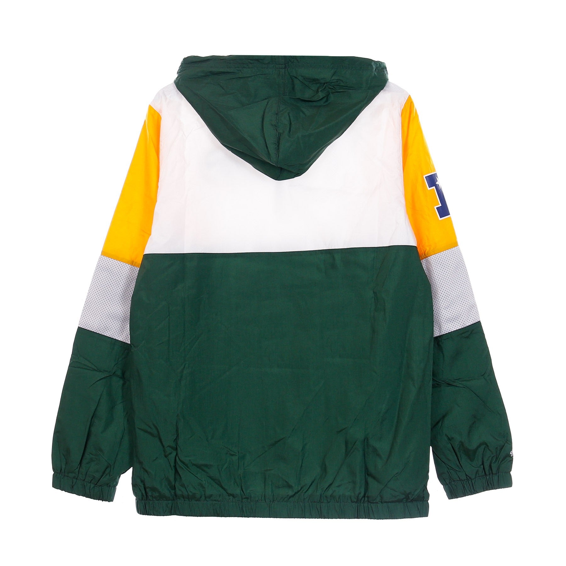 Mitchell & Ness, Giacca A Vento Infilabile Uomo Nfl Surprise Win Windbreaker Grepac, 