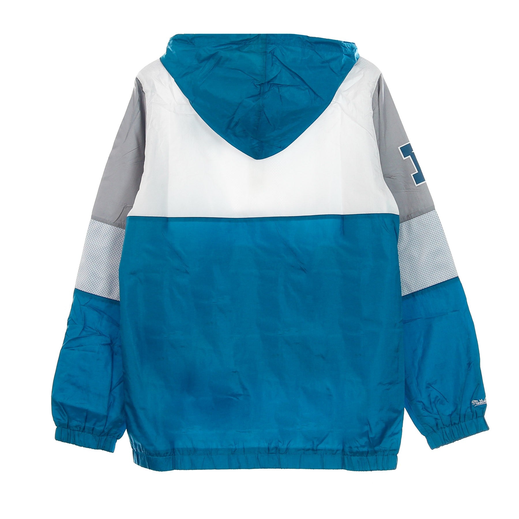 Mitchell & Ness, Giacca A Vento Infilabile Uomo Nfl Surprise Win Windbreaker Detlio, 