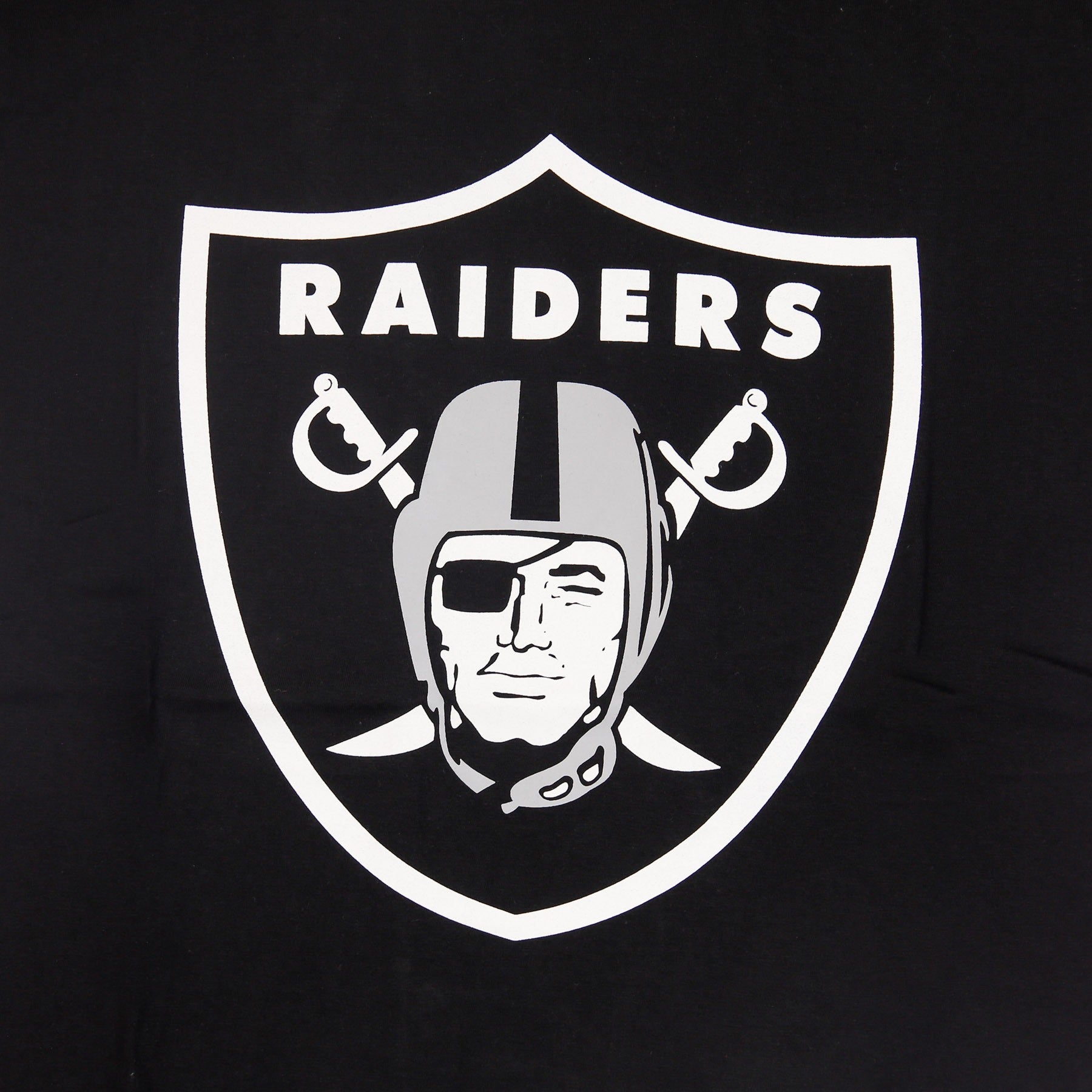 Mitchell & Ness, Maglietta Uomo Nfl Team Logo Name & Number Tee No.34 Bo Jackson Losrai, 