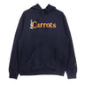Carrots, Felpa Cappuccio Uomo Bugs Wordmark Hoodie X Looney Tunes, Navy