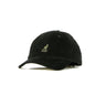 Kangol, Cappellino Visiera Curva Uomo Cord Baseball, Black