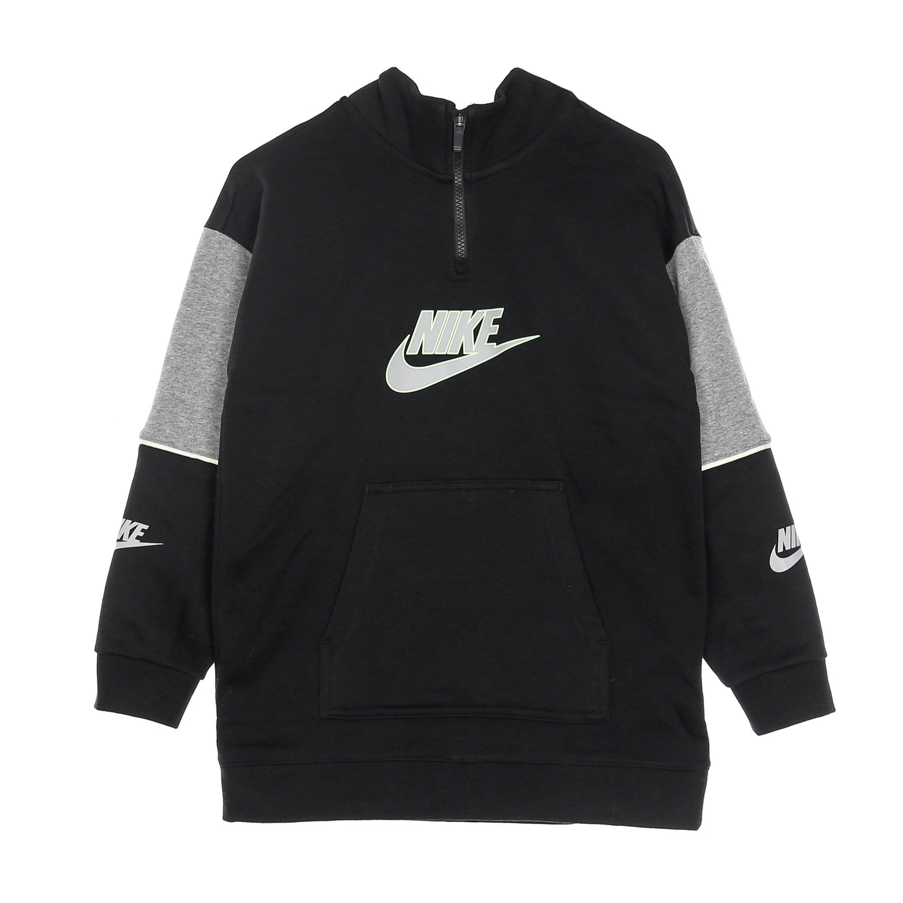 Nike, Felpa Collo Alto Ragazzo Sportswear Pullover Half Zip Top, 
