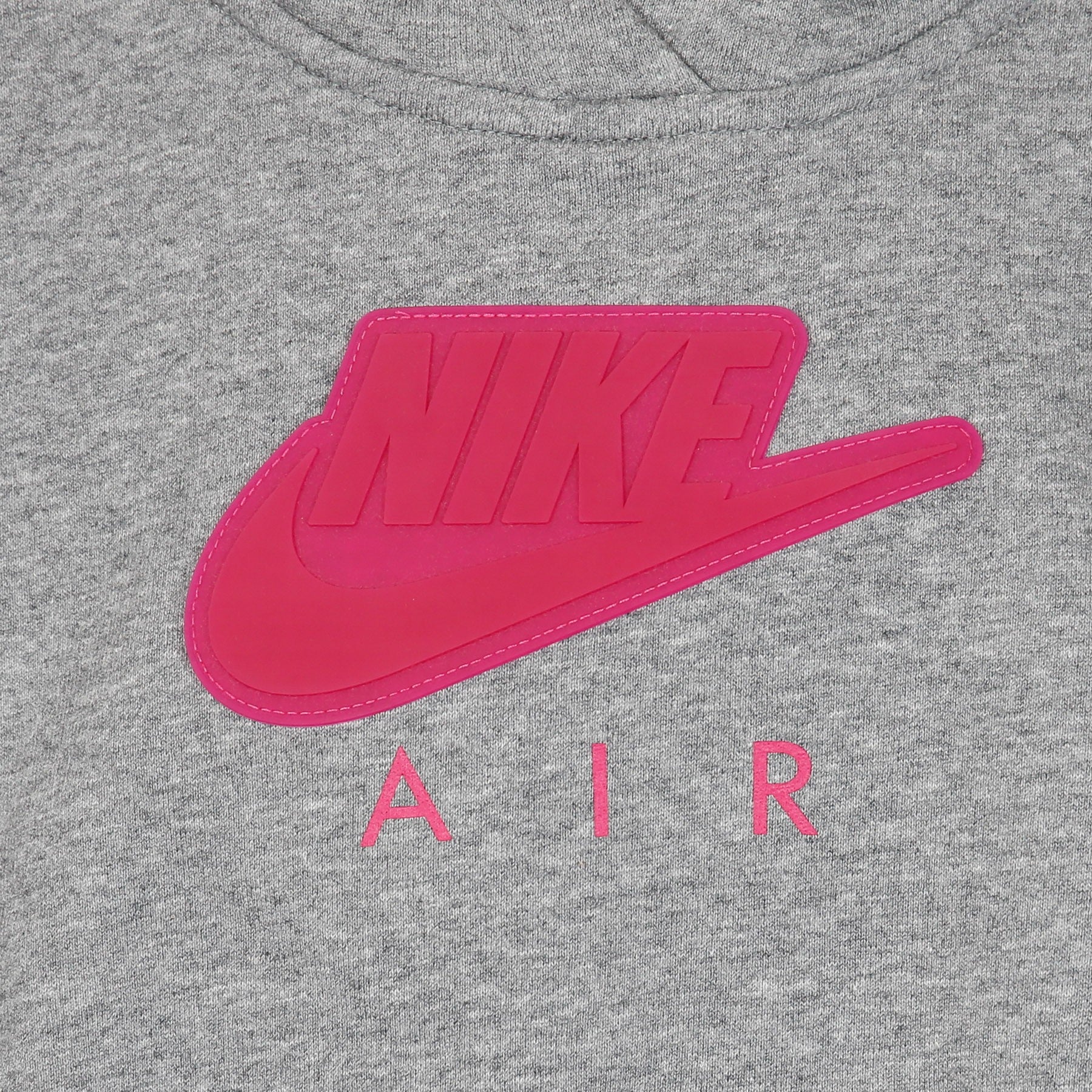 Nike, Felpa Leggera Cappuccio Corta Ragazza Air Hoodie Crop, 