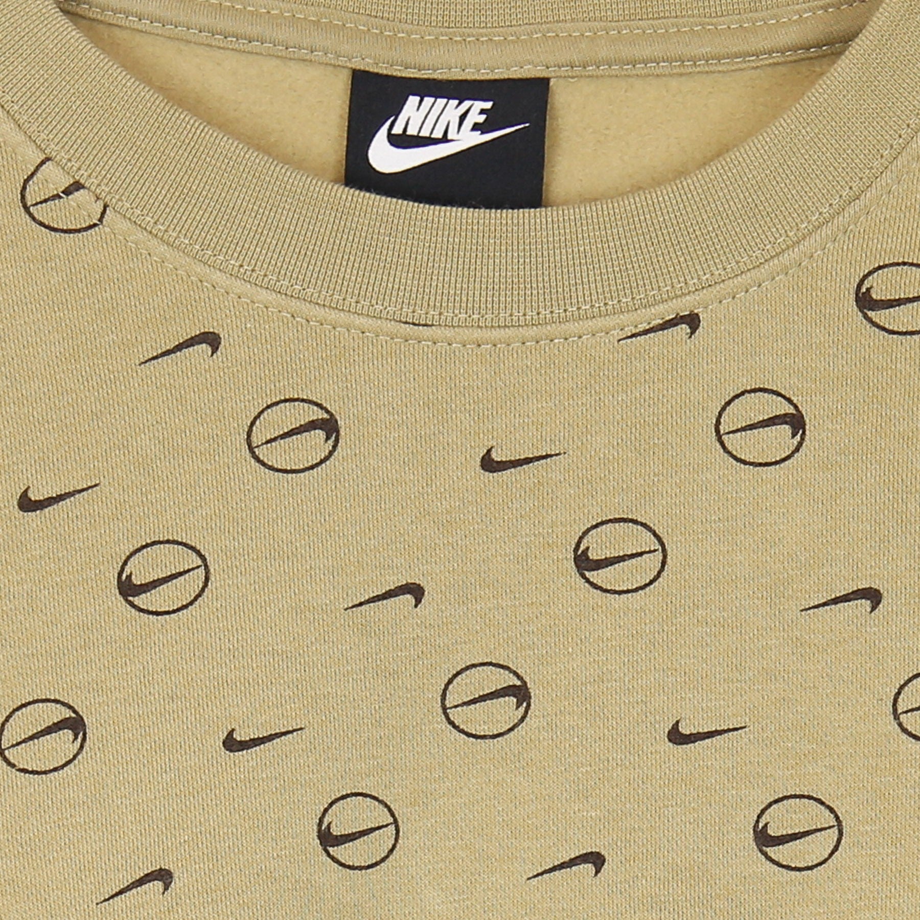 Nike, Felpa Girocollo Donna W Sportswear Crew Allover Print Pack, 