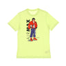 Nike, Maglietta Uomo Sportswear Manga Hypeman Tee, Lt Liquid Lime