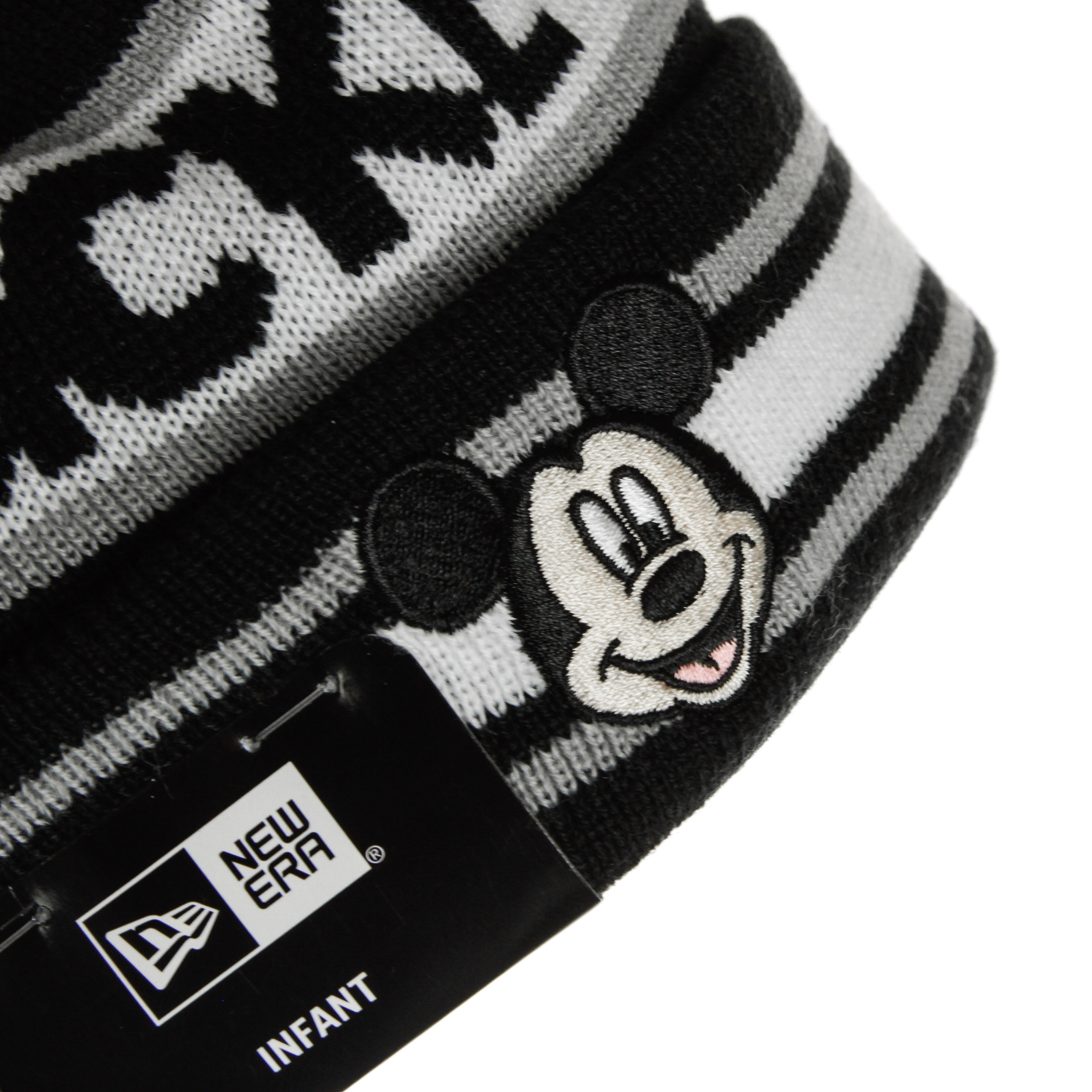 Bambino Ne Infant Character Knit Mickey Mouse Black/white