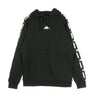 Kappa, Felpa Cappuccio Uomo Authentic La Dawaz, Black/black