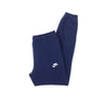 Nike, Pantalone Tuta Felpato Uomo Sportswear Club Fleece, Midnight Navy/midnight Navy/white