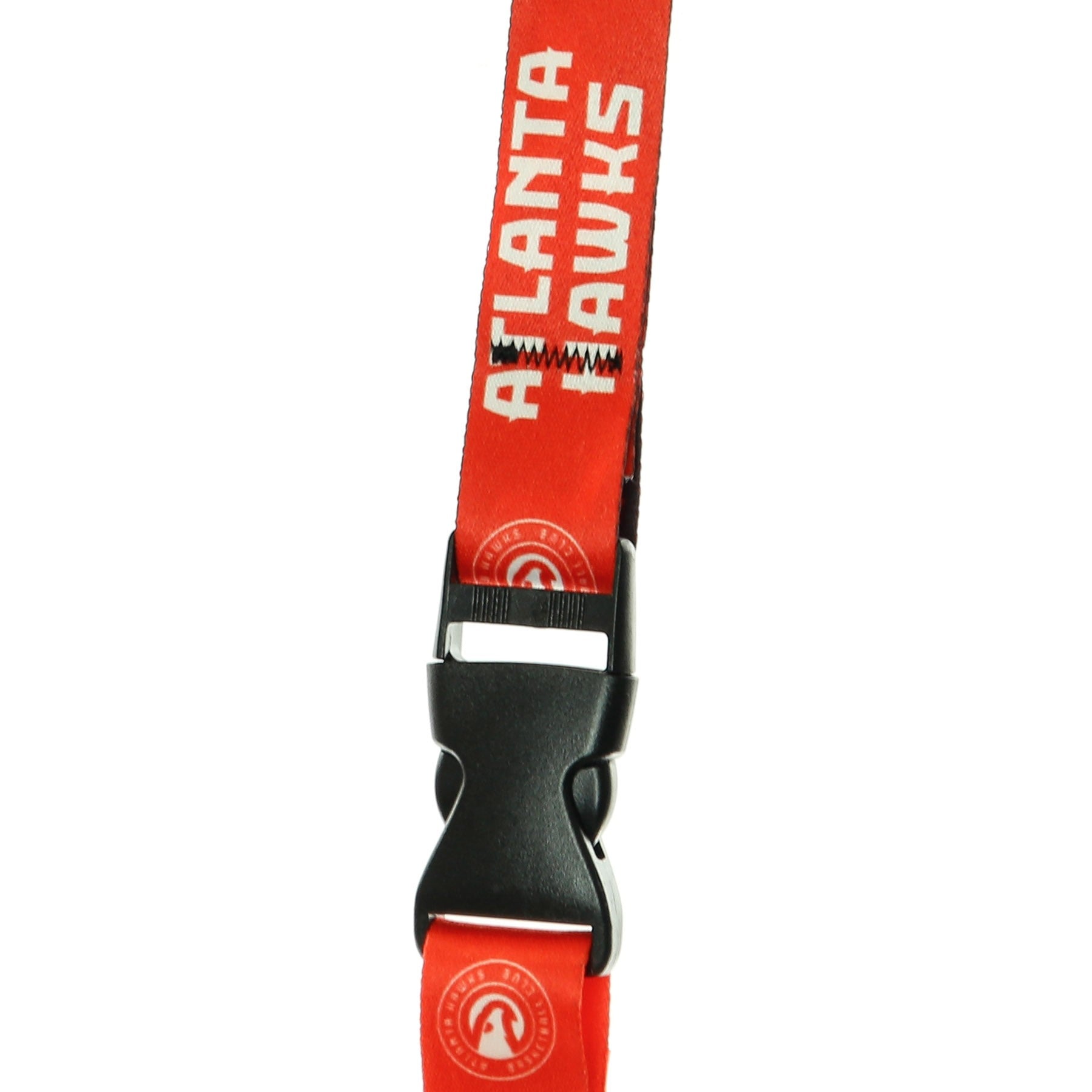 Portachiavi Laccetto Unisex Nba Lanyard With Buckle Atlhaw Original Team Colors