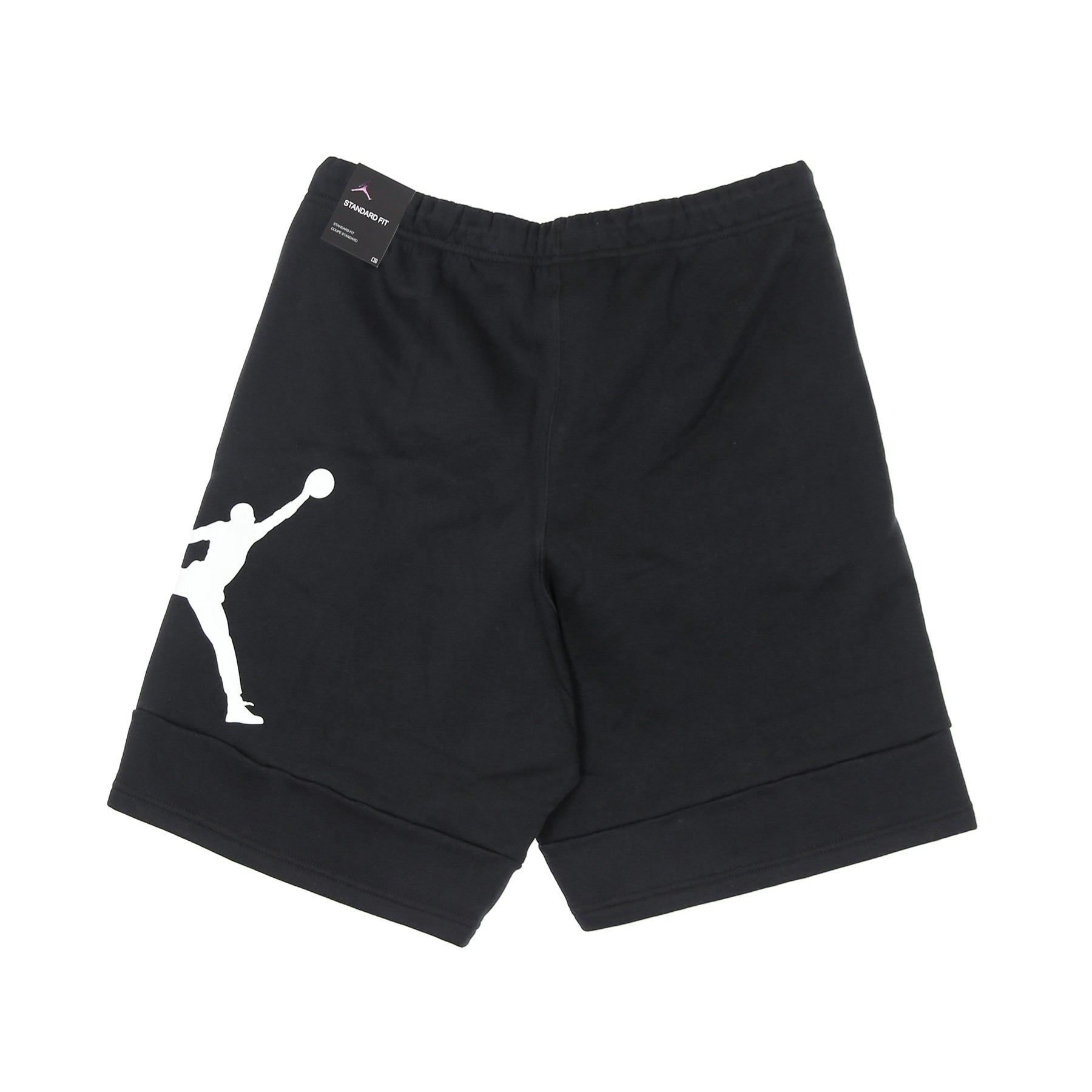 Pantalone Corto Tuta Felpato Uomo M  Jumpman Air Fleece Short Black/black/white
