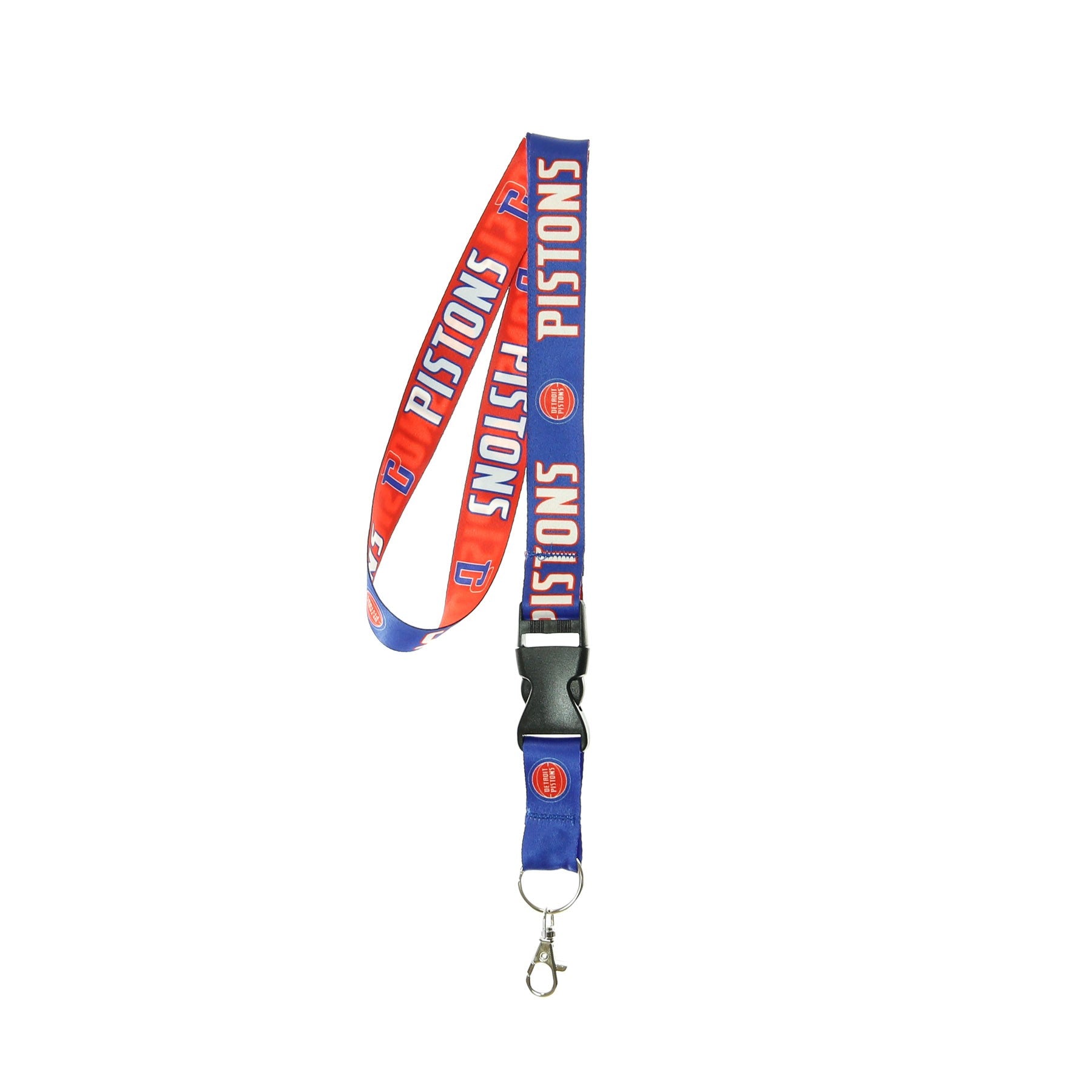 Unisex Nba Lanyard Keychain With Buckle Detpit Original Team Colors