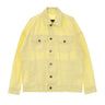 Urban Classics, Giubbotto Jeans Uomo Oversize Garment Dye Jacket, Powder Yellow