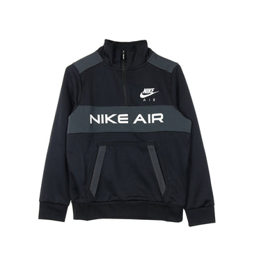 Nike, Completo Tuta Ragazzo U Sportswear Nike Air Tracksuit, Black/dk Smoke Grey/white/white