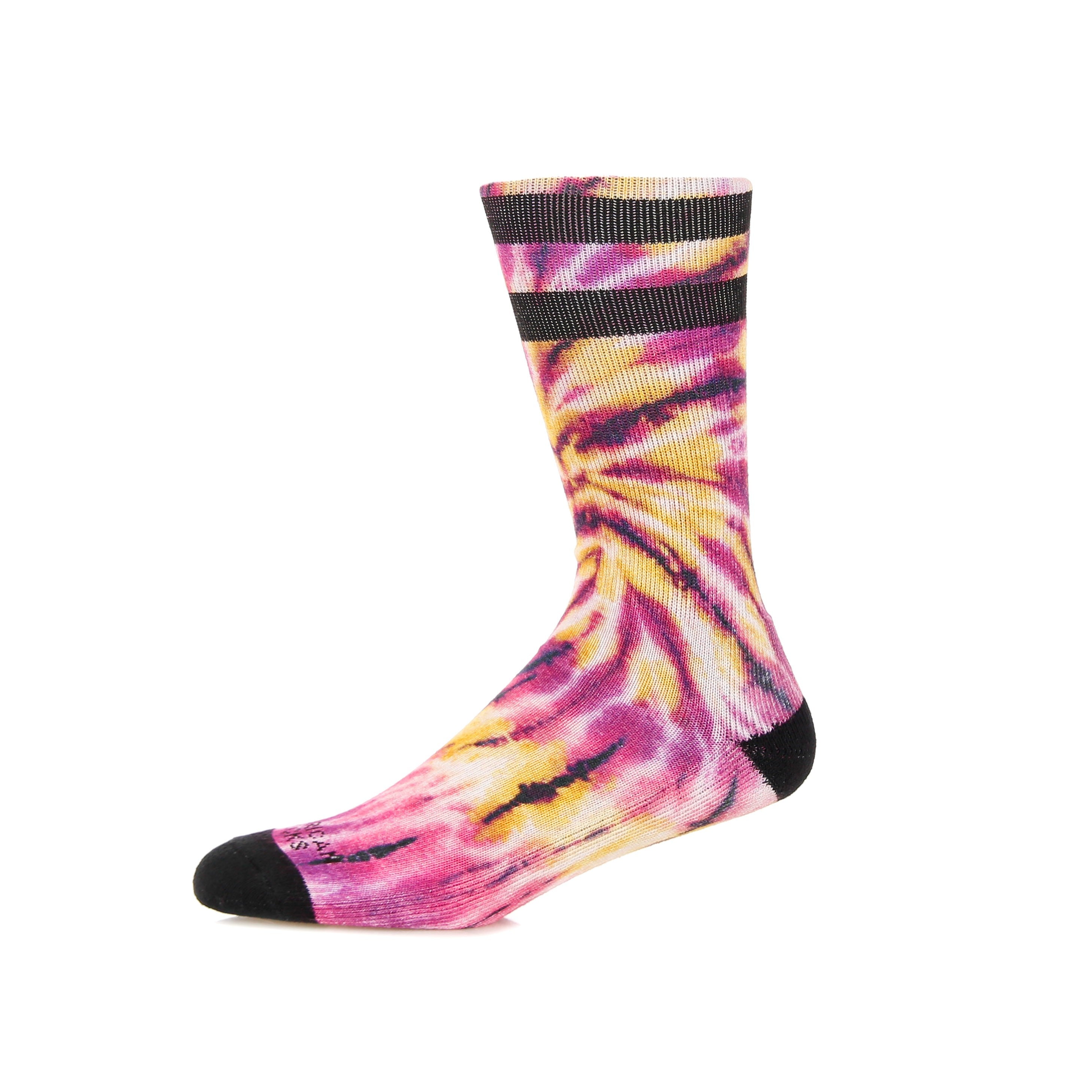 American Socks, Calza Media Uomo Mid High Tie Dye Passionfruit, Passion Fruit