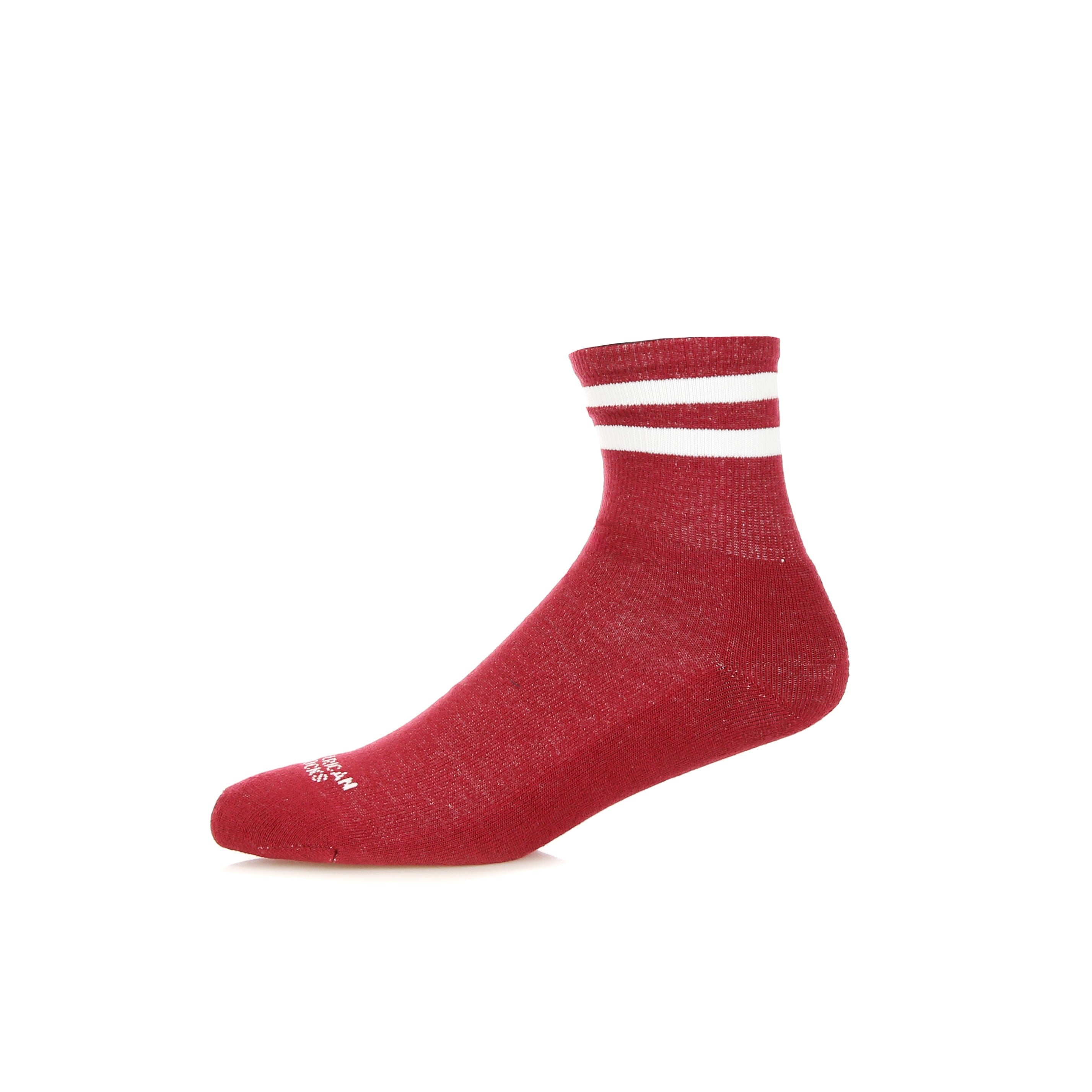 American Socks, Calza Bassa Uomo Crimson, Bordeaux