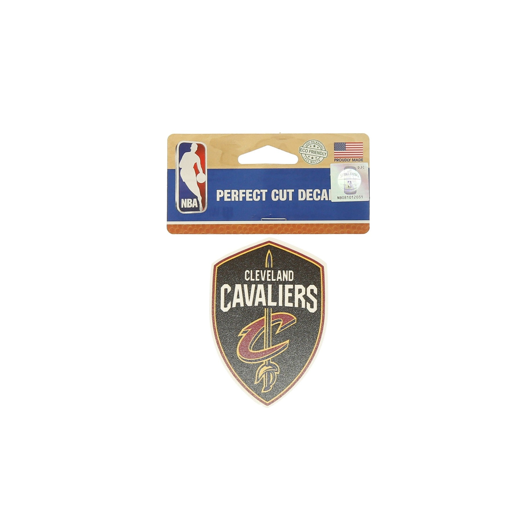 Wincraft, Decalcomania Uomo Nba Decal Logo Clecav, Original Team Colors