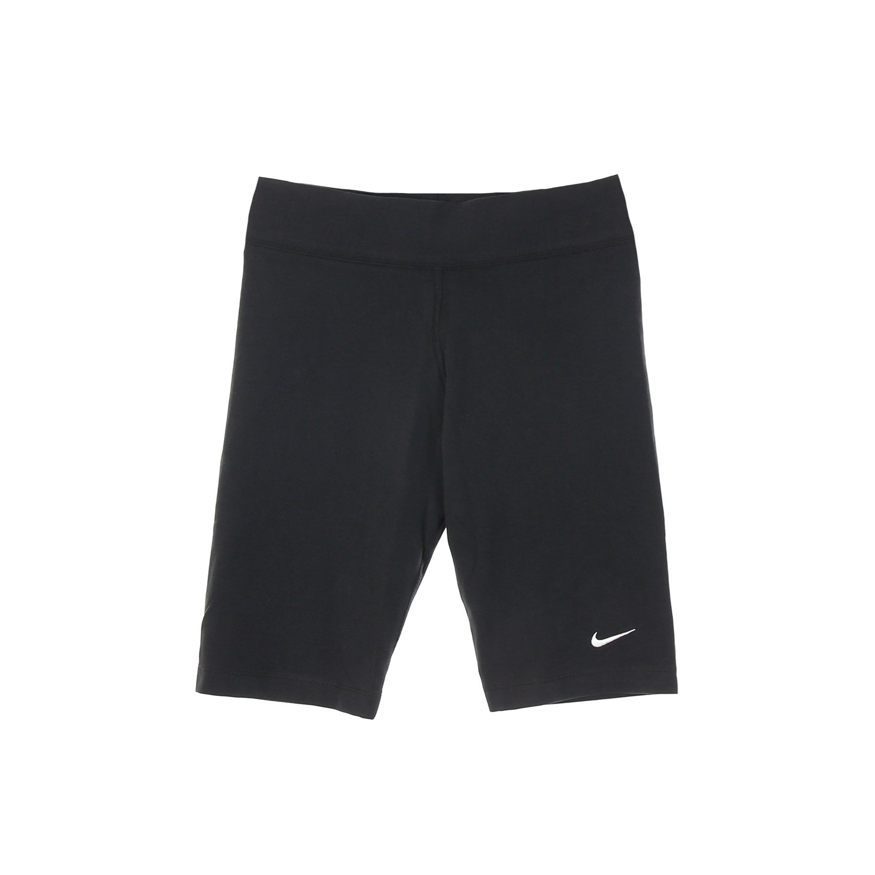 Nike, Pantaloncino Ciclista Donna W Sportswear Essential Biker Short Lbr Mid-rise, Black/white