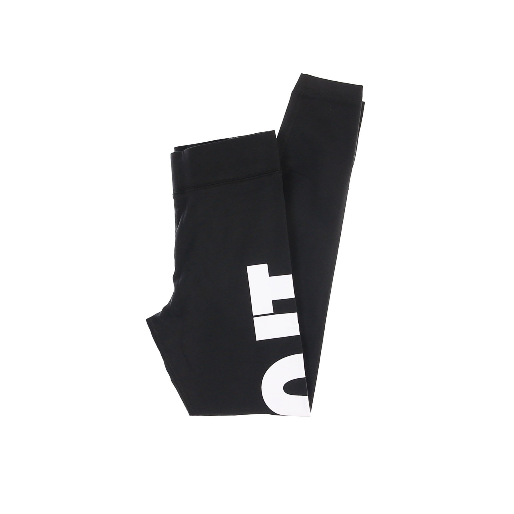 Nike, Leggins Donna W Sportswear Essential Legging Just Do It High Rise, Black/white