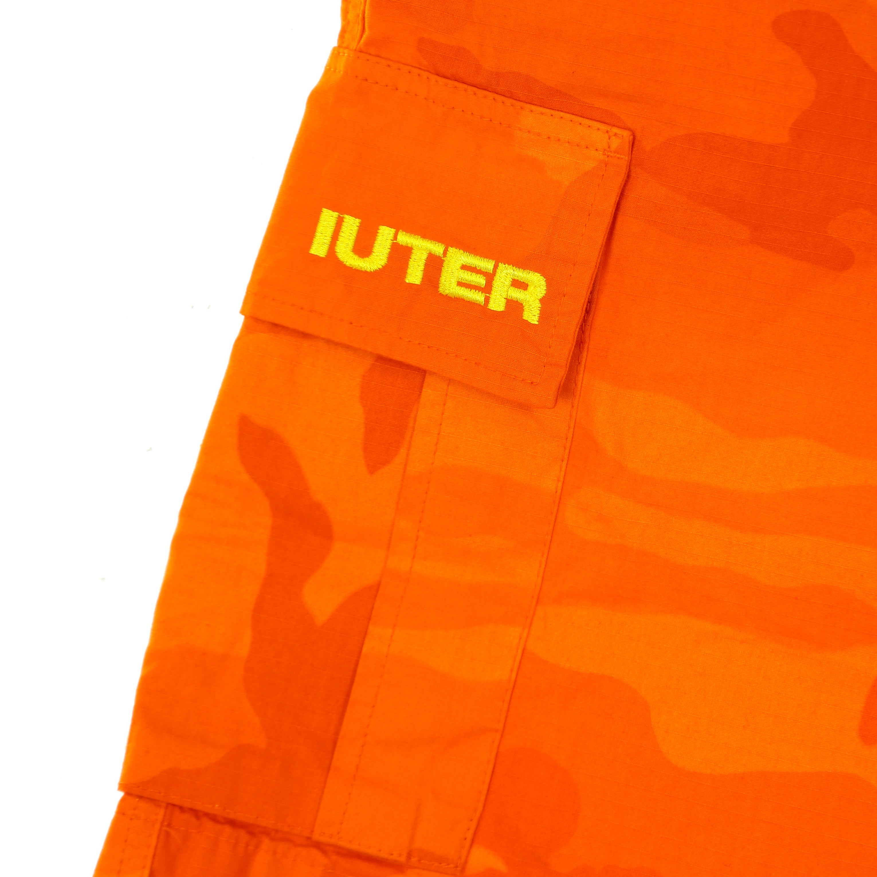 Iuter, Pantalone Corto Uomo Cargo Camo Short, 