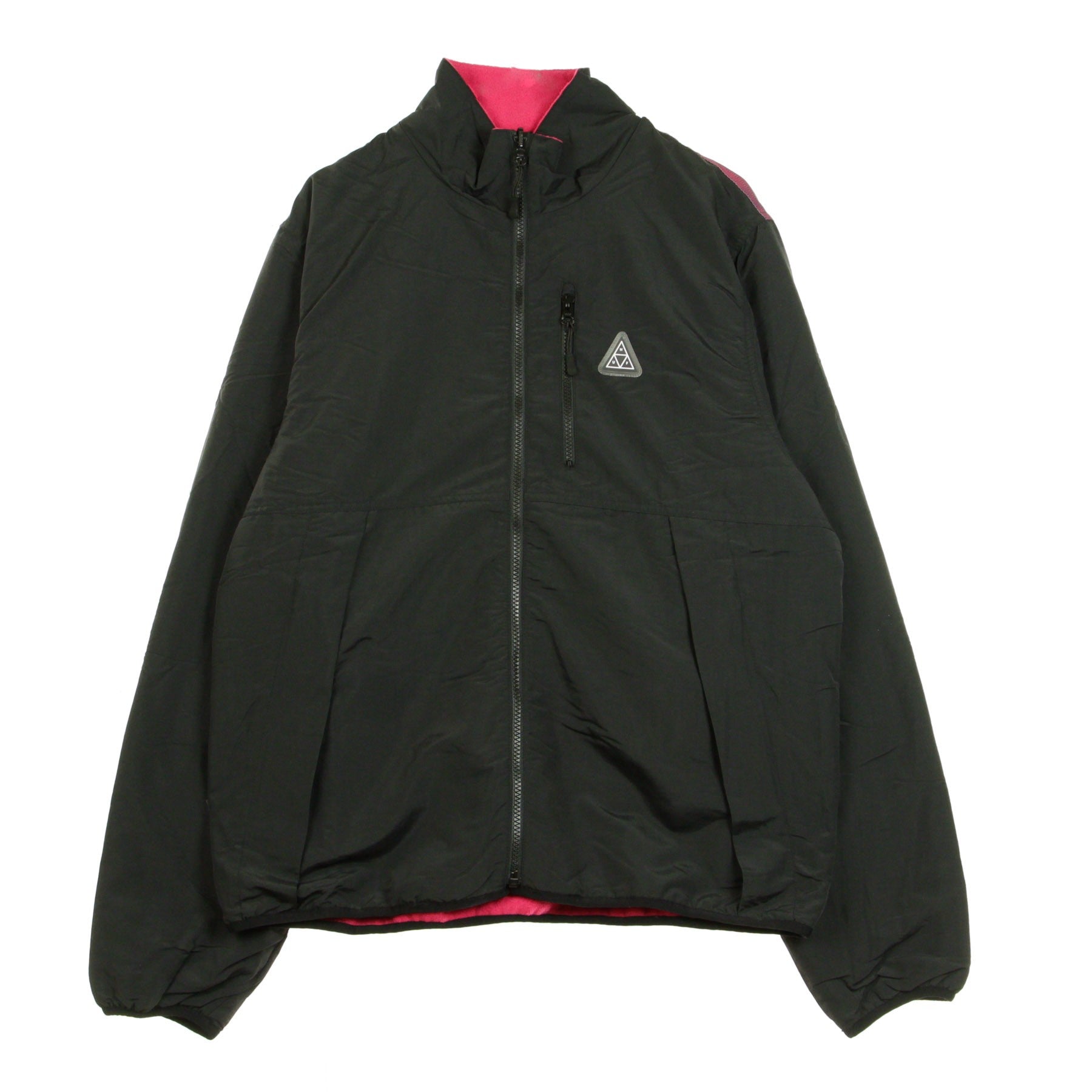 Huf, Giubbotto Uomo Crisis Reversible Jacket, Black