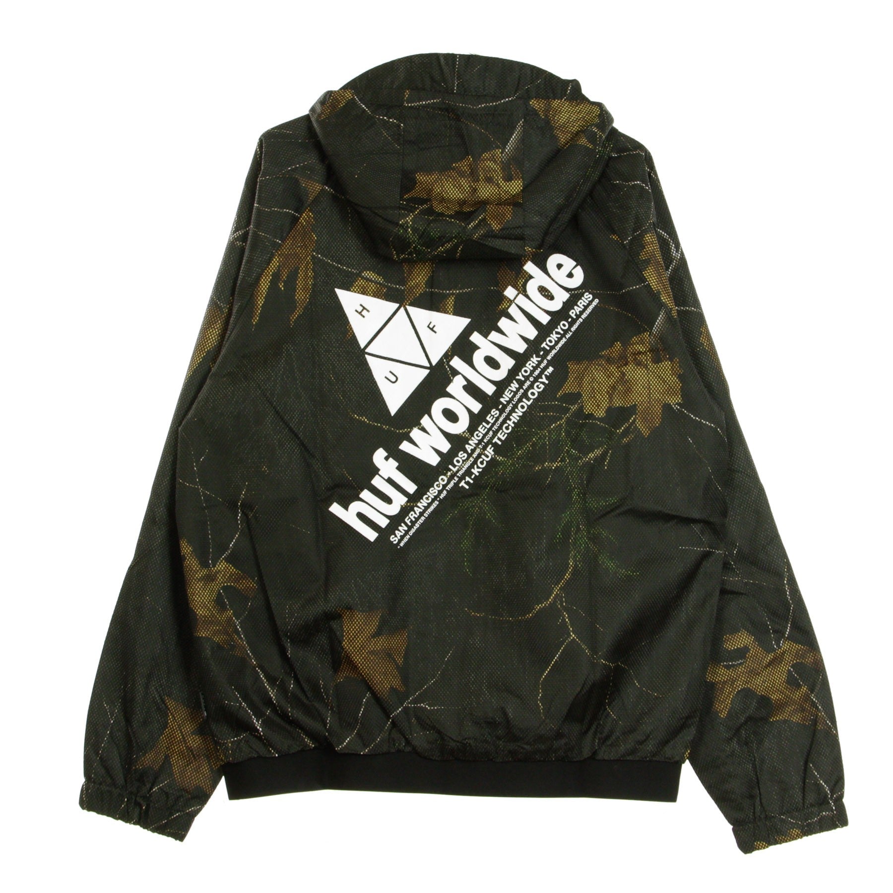 Huf, Giubbotto Uomo Network Lightweight Jacket, 