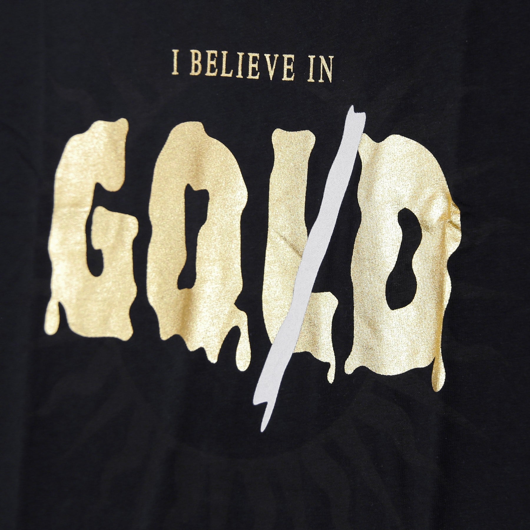 Ihs, Maglietta Uomo God Gold Tee, 
