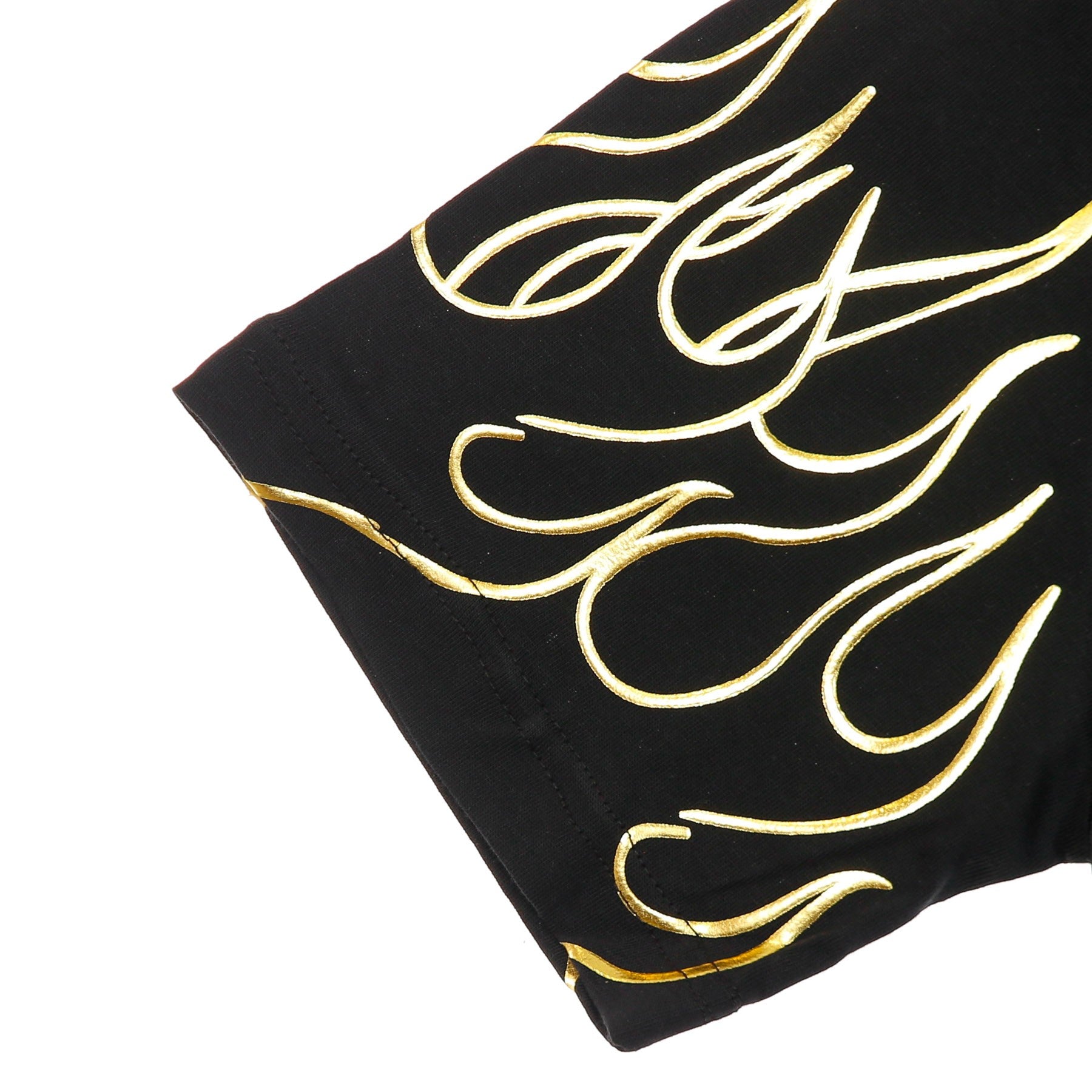 Ihs, Maglietta Uomo 3d Print Flames &angel Tee, 