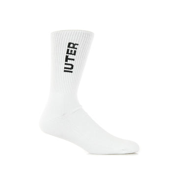 Iuter, Calza Media Uomo Logo Tennis Socks, 