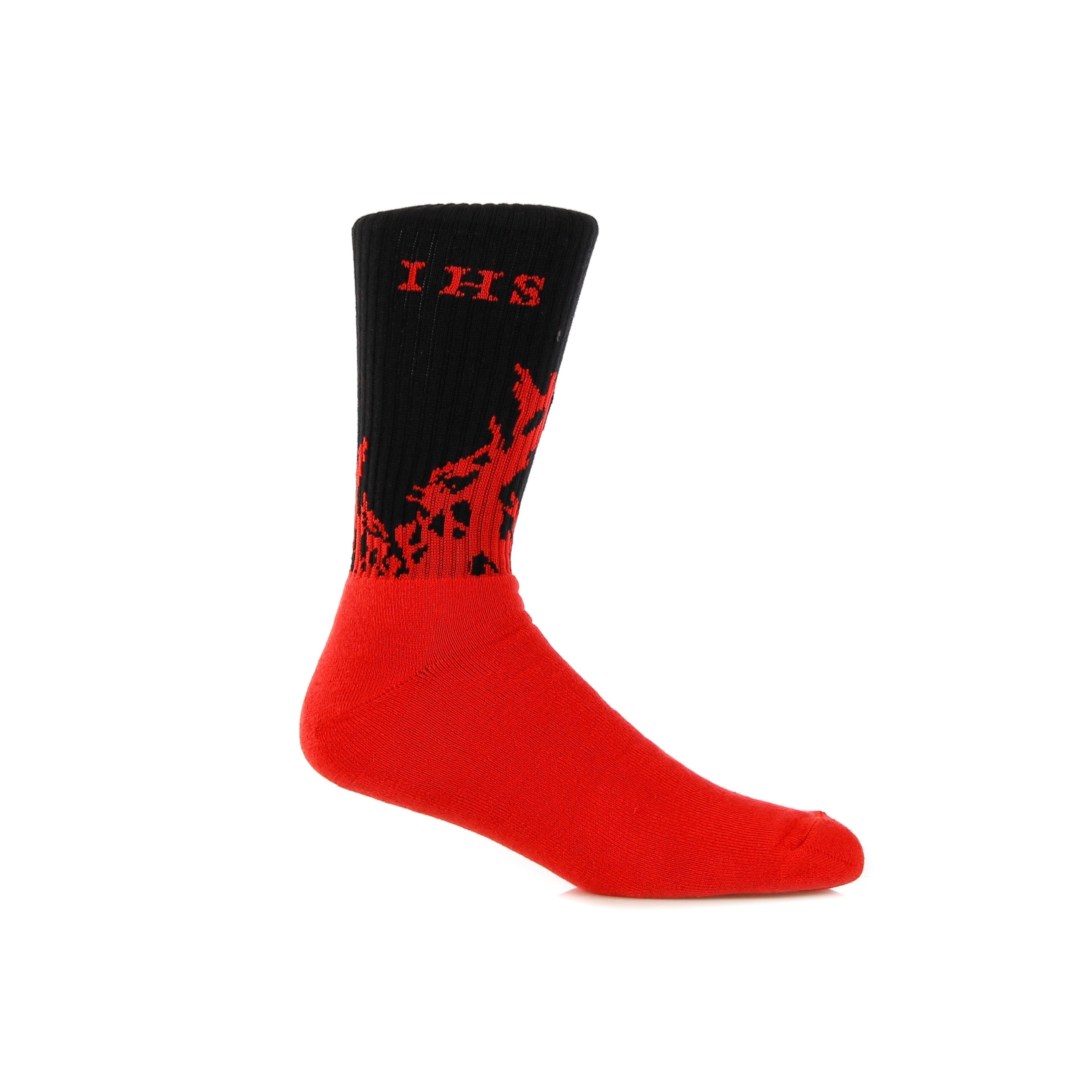 Ihs, Calza Media Uomo Socks Flames, 