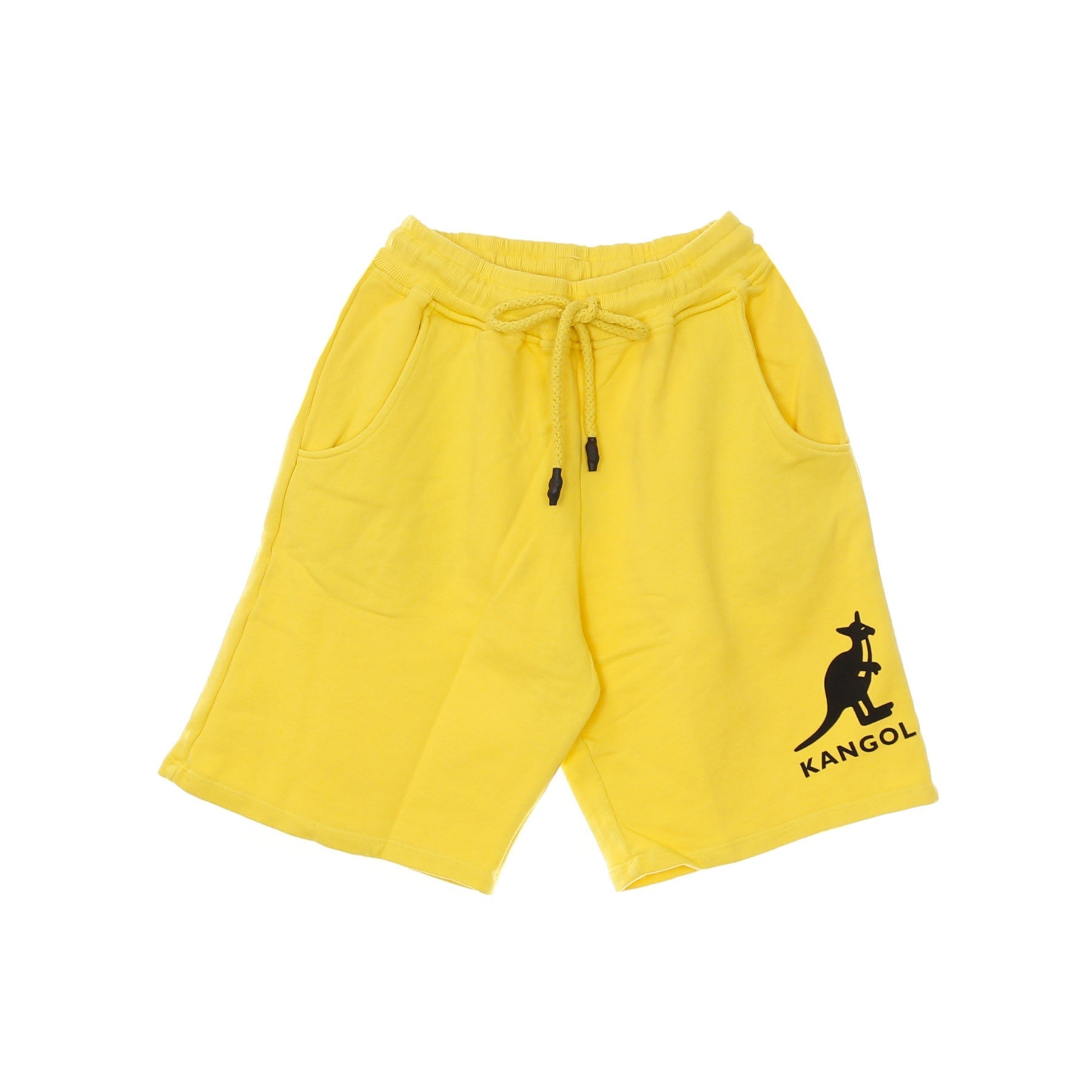 Kangol, Pantalone Corto Tuta Uomo Fulton, Yellow/black
