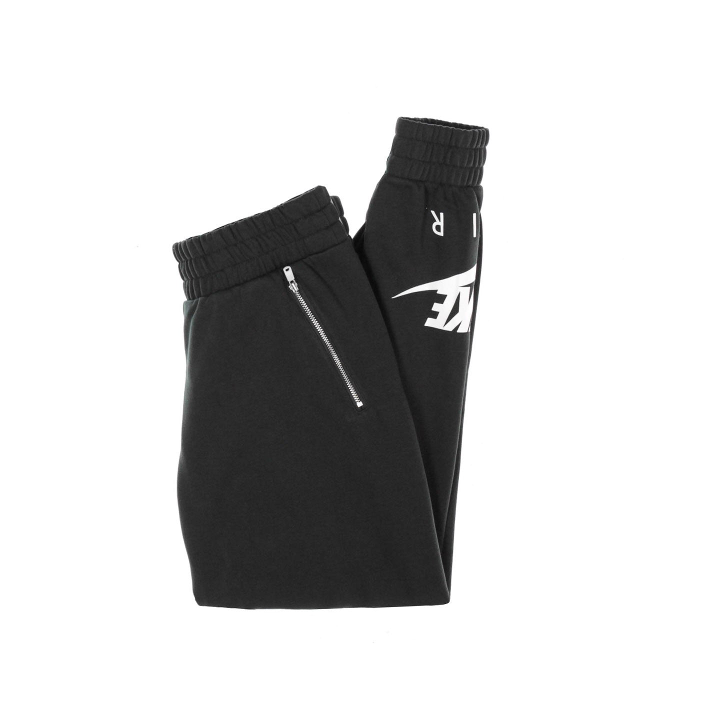 Women's Fleece Tracksuit Pants Sportswear Air Pant 7/8 Black/white