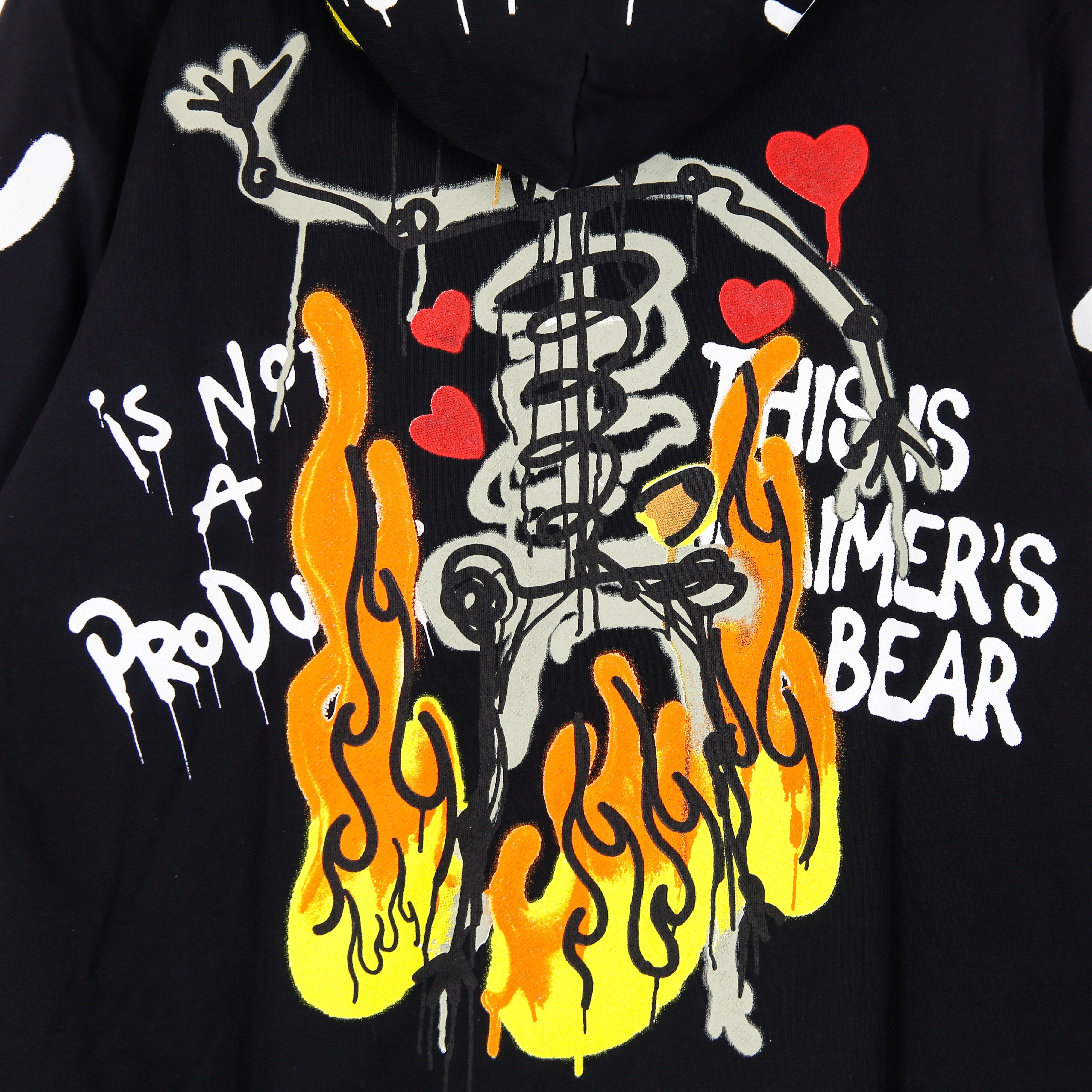 Bear Hoodie Men's Lightweight Hooded Sweatshirt