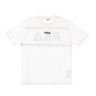 Fila, Maglietta Uomo Sayer Tee, Bright White