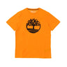 Timberland, Maglietta Uomo K-r Brand Tree Tee, Dark Cheddar