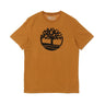 Timberland, Maglietta Uomo K-r Brand Tree Tee, Wheat Boot