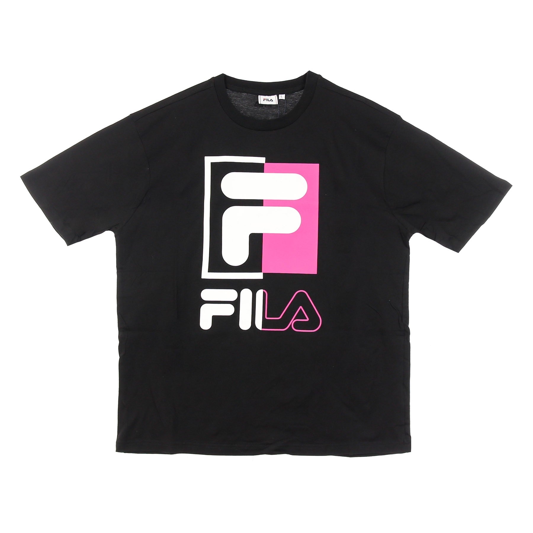 Fila, Maglietta Uomo Saku Tee, Black