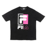 Fila, Maglietta Uomo Saku Tee, Black