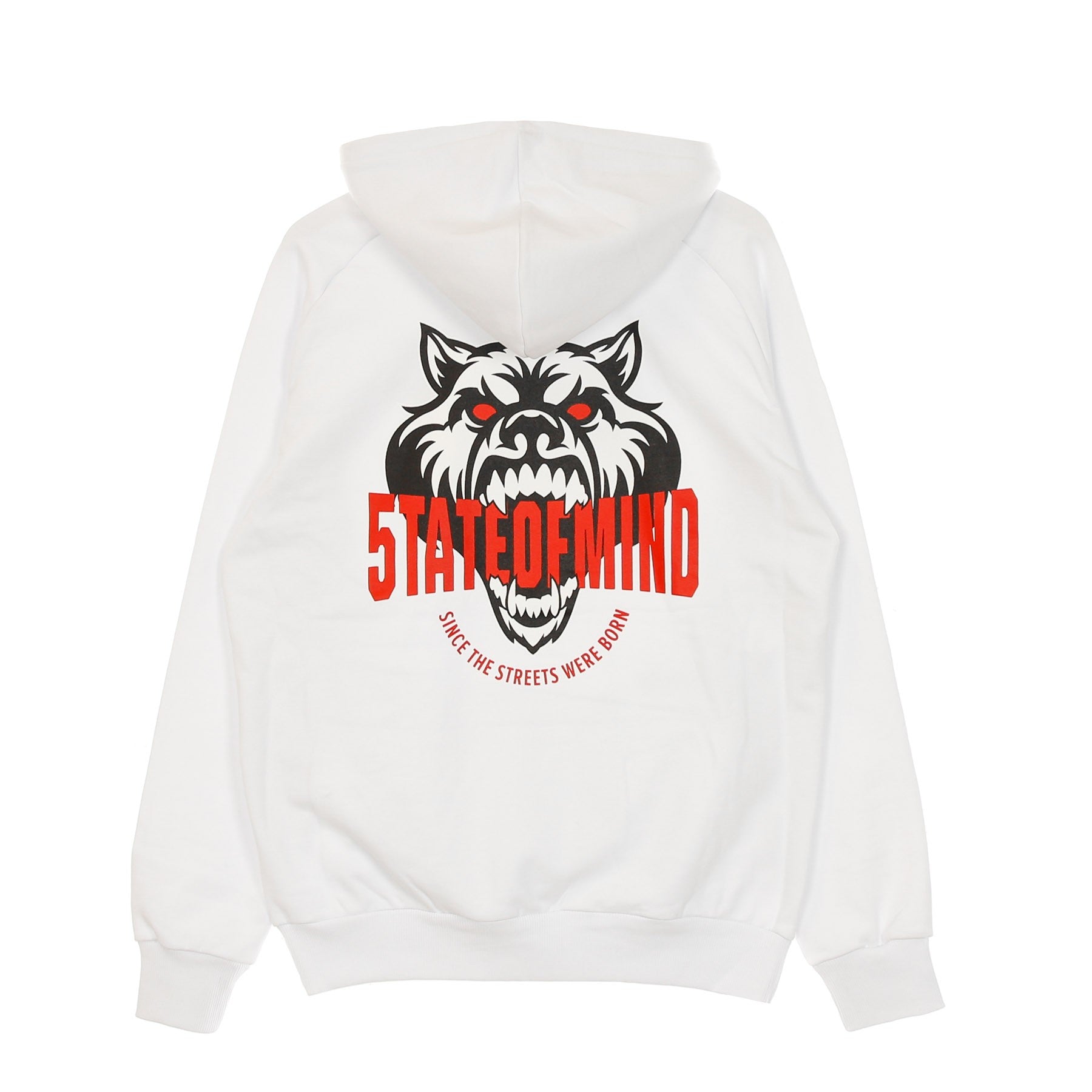 5tate Of Mind, Felpa Leggera Cappuccio Uomo Wolf, 