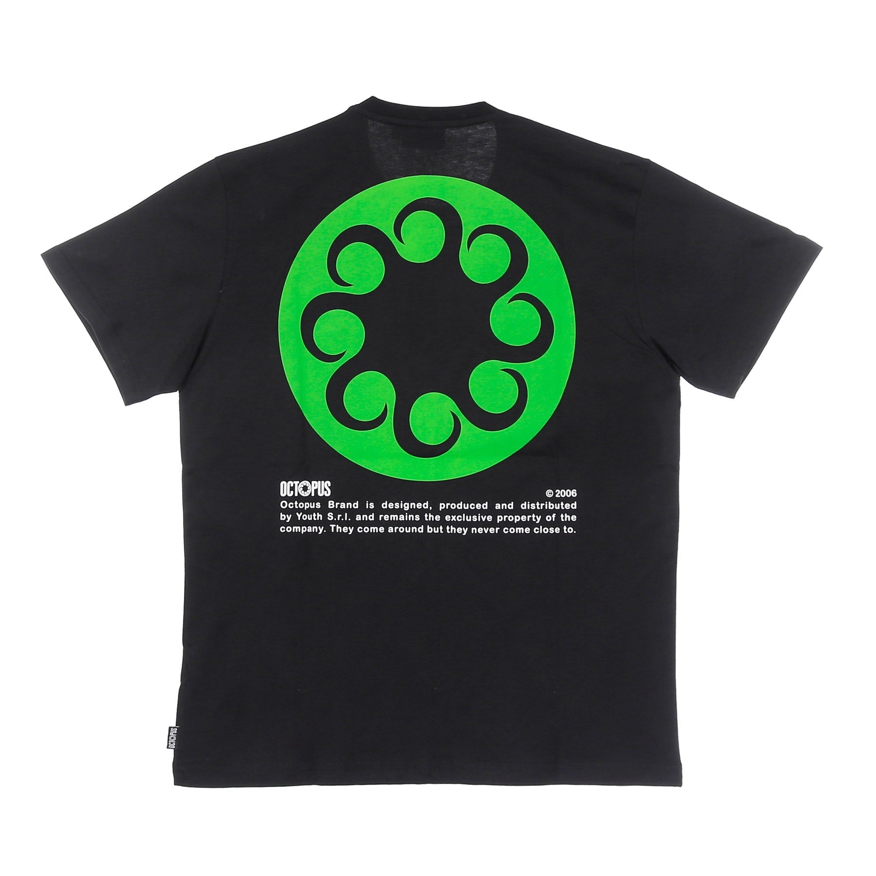 Octopus, Maglietta Uomo Logo Tee, 