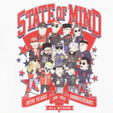 Men's 10th Years Anniversary All Star T-Shirt5