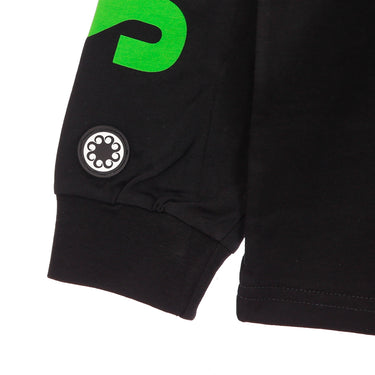 Maglietta Manica Lunga Uomo Logo Long Sleeve Black