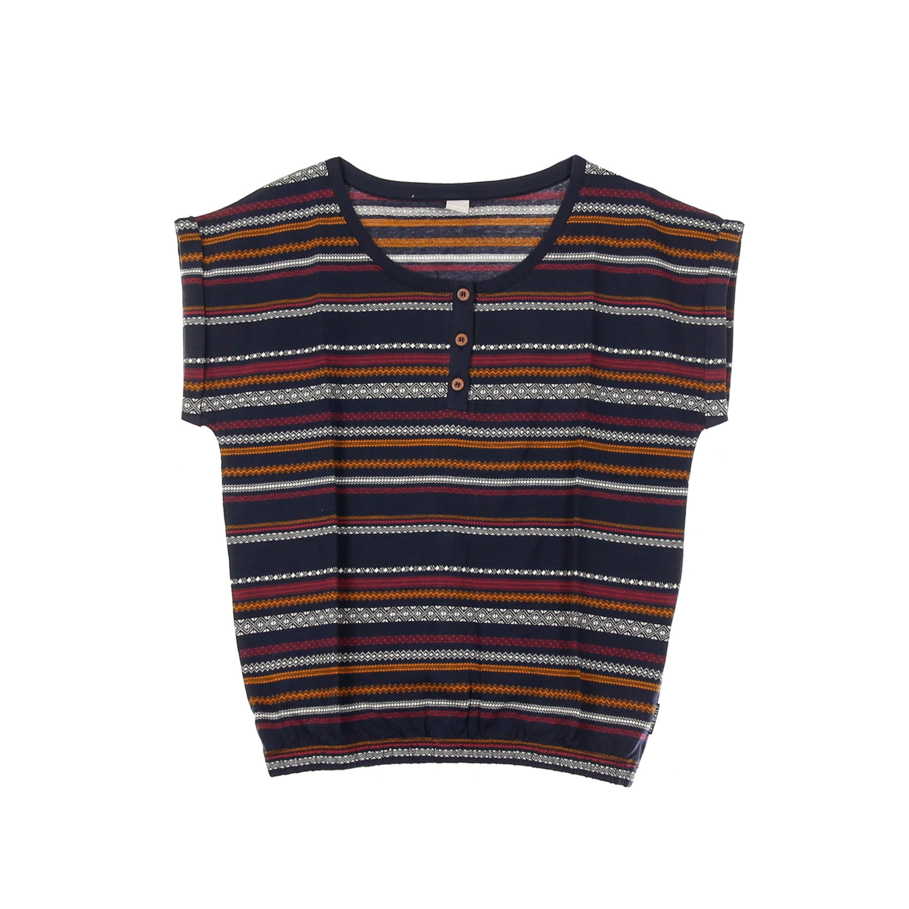 Iriedaily, Maglietta Corta Donna Caipini Crop Tee, Navy