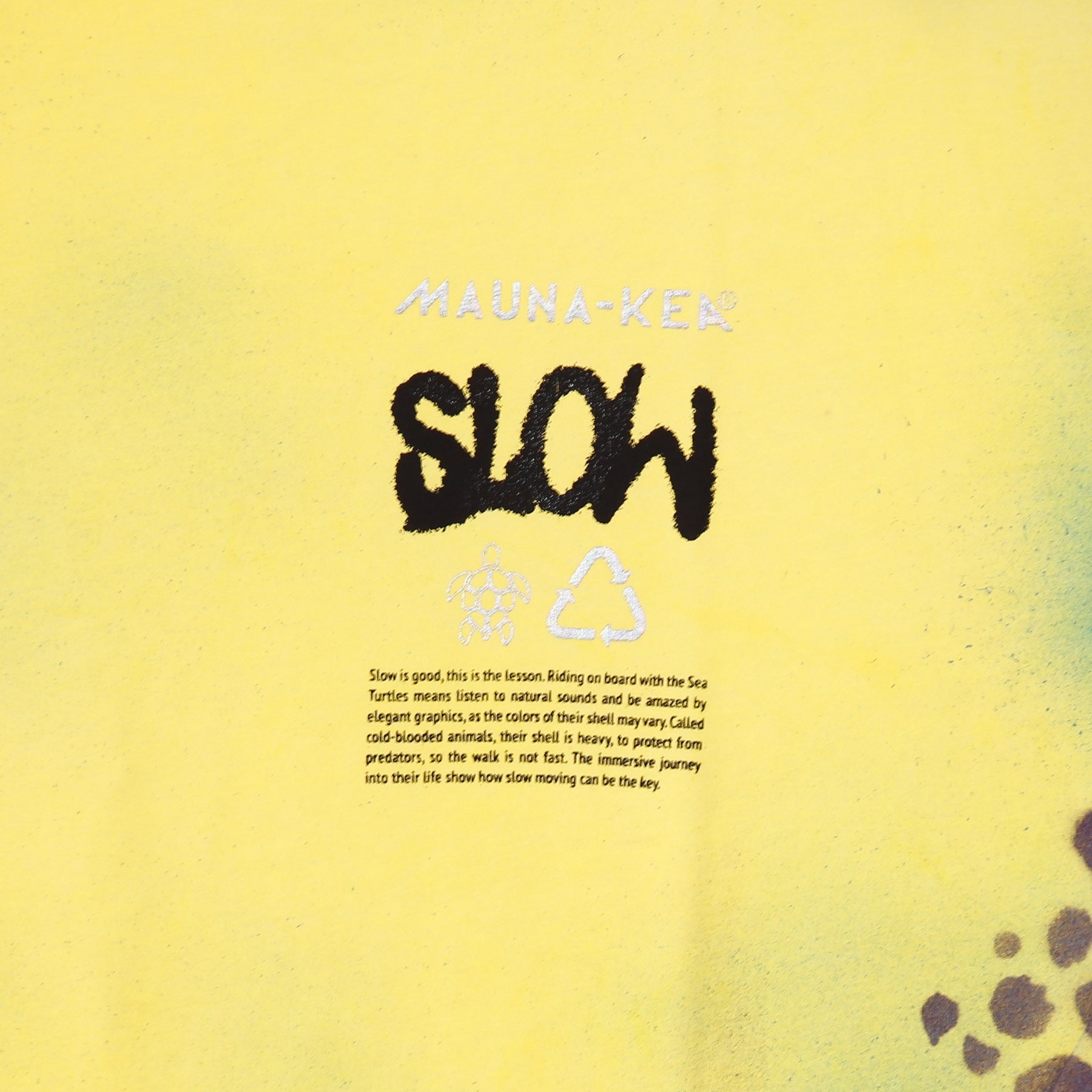 Camiseta de Hombre Turtle TEE Amarillo