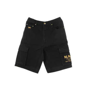 Karl Kani, Pantalone Corto Uomo Og Cargo Shorts, Black